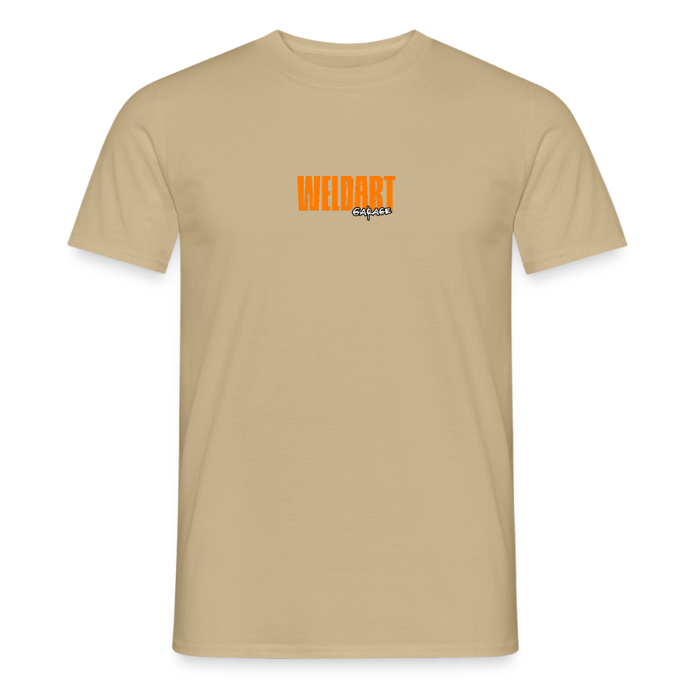 Unisex T-Shirt "Weldart Garage" | beidseitig bedruckt