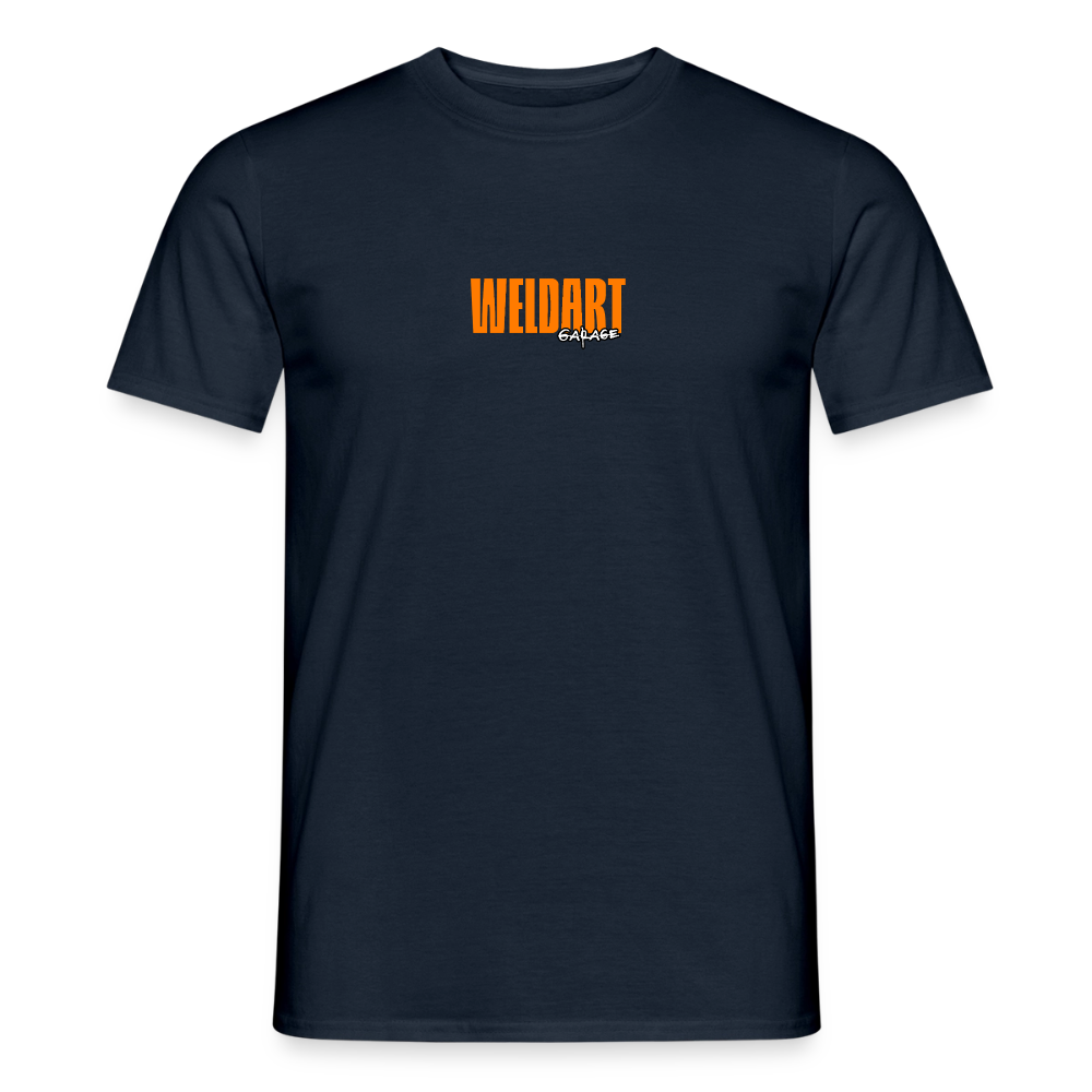Unisex T-Shirt "Weldart Garage" | beidseitig bedruckt