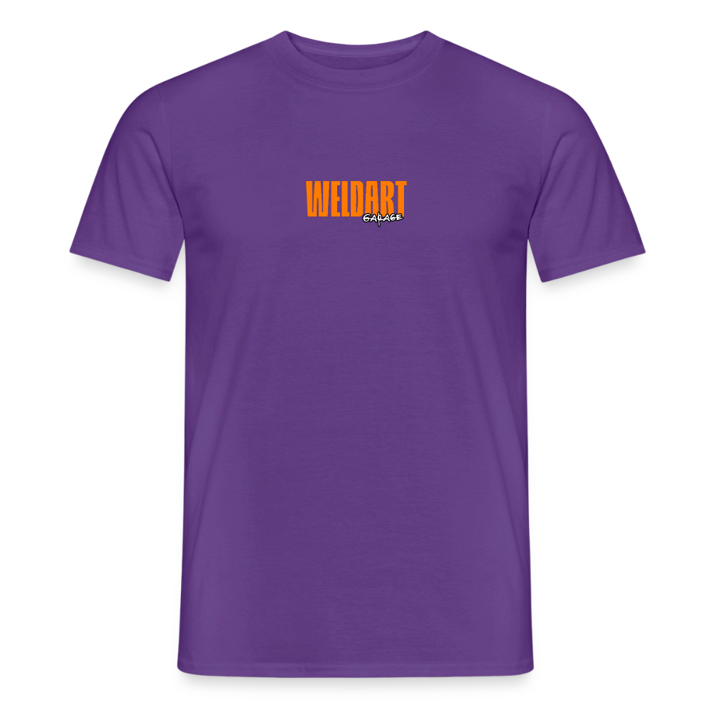 Unisex T-Shirt "Weldart Garage" | beidseitig bedruckt