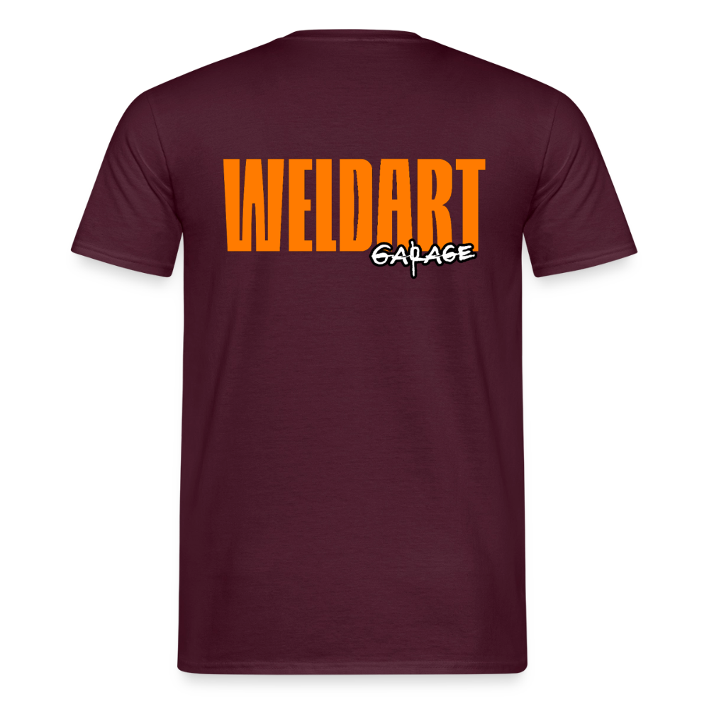 Unisex T-Shirt "Weldart Garage" | beidseitig bedruckt