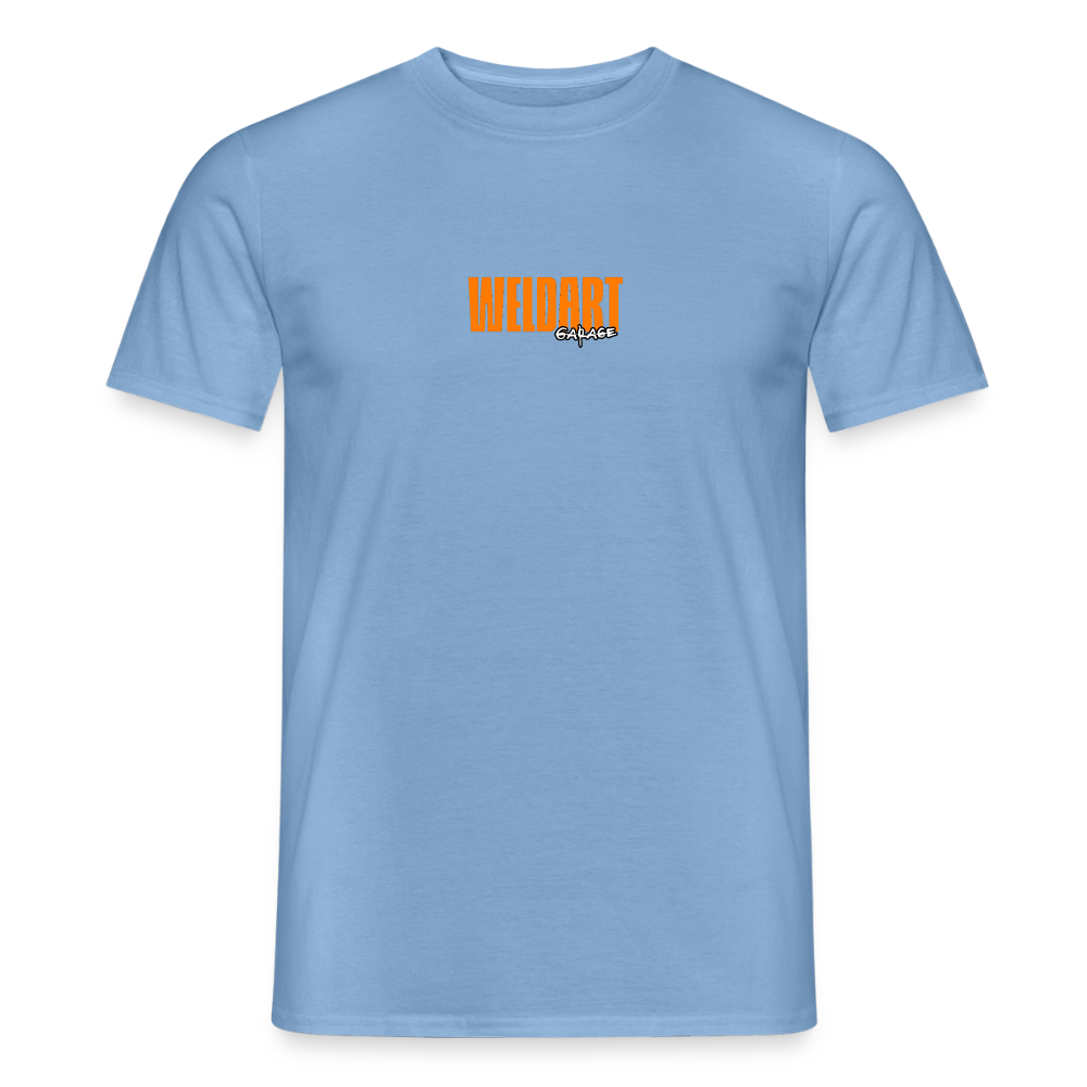 Unisex T-Shirt "Weldart Garage" | beidseitig bedruckt