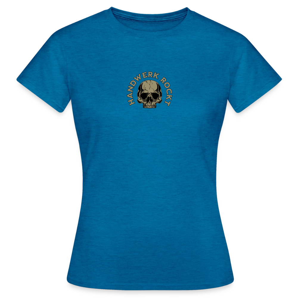 Frauen T-Shirt "Handwerk-Rockt" (beidseitig bedruckt)