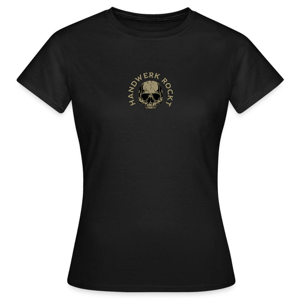 Frauen T-Shirt "Handwerk-Rockt" (beidseitig bedruckt)