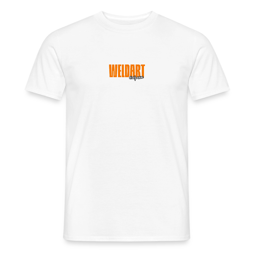 Unisex T-Shirt "Weldart Garage" | beidseitig bedruckt