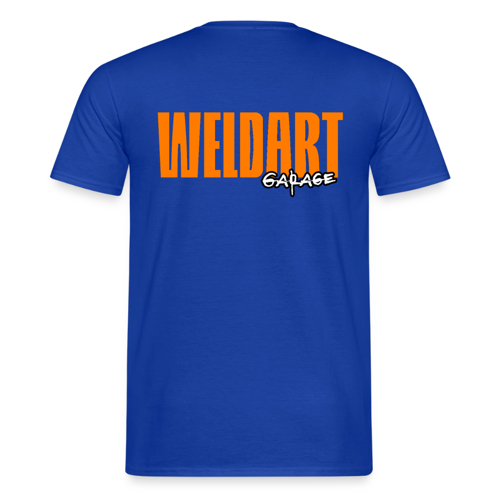 Unisex T-Shirt "Weldart Garage" | beidseitig bedruckt