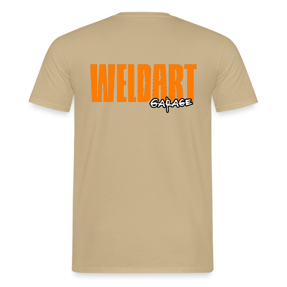 Unisex T-Shirt "Weldart Garage" | beidseitig bedruckt