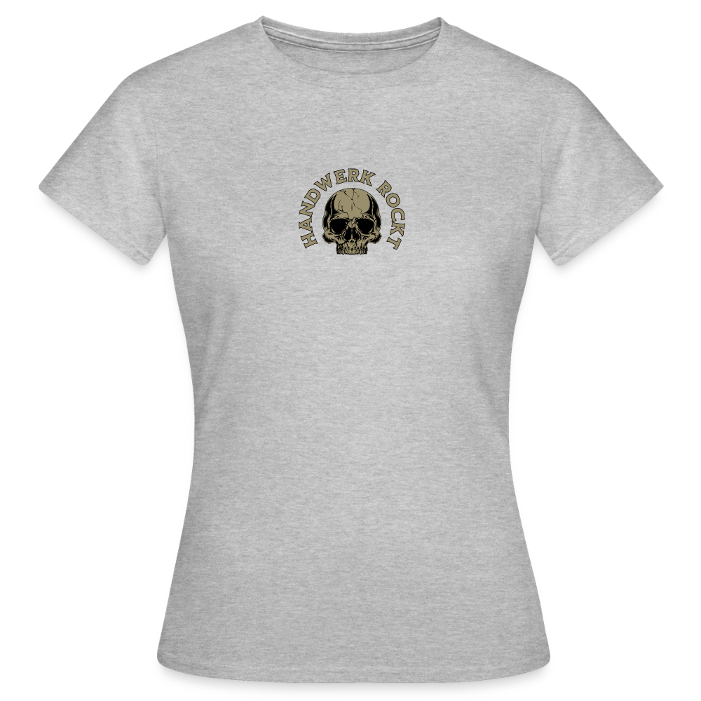 Frauen T-Shirt "Handwerk-Rockt" (beidseitig bedruckt)