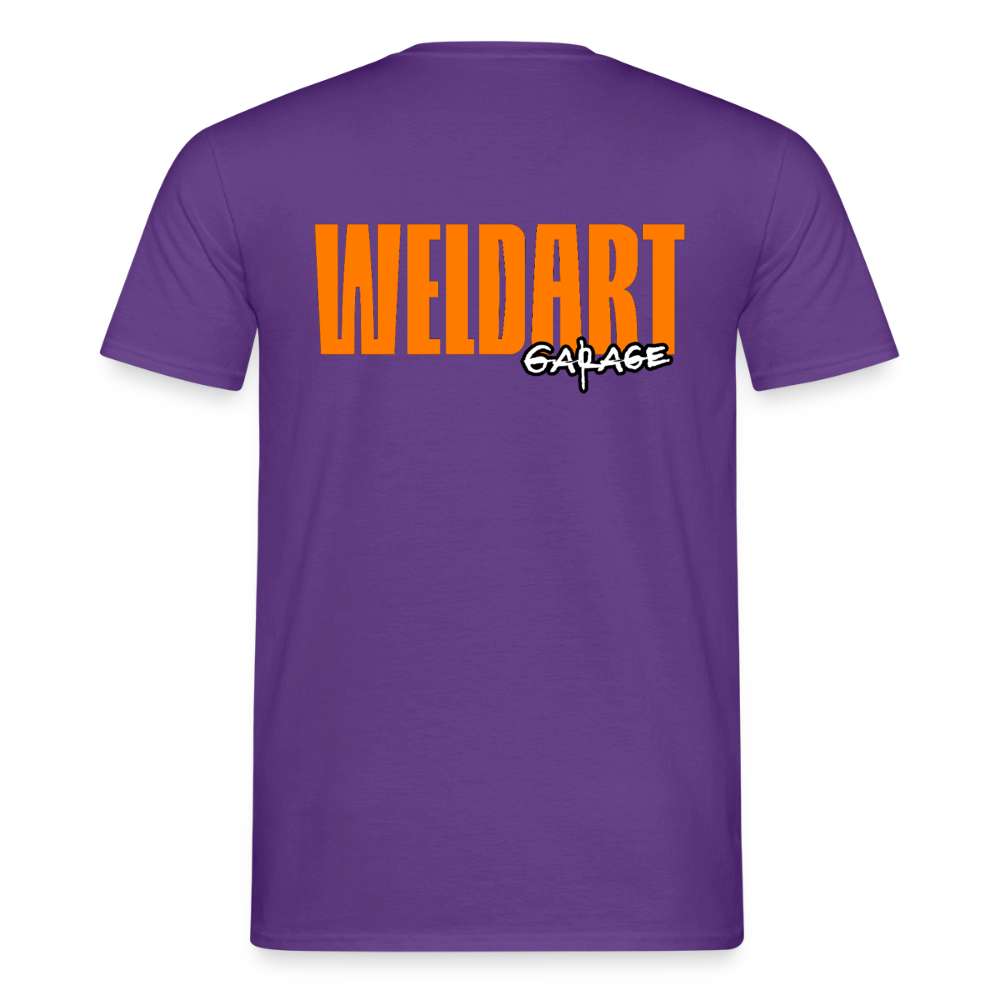 Unisex T-Shirt "Weldart Garage" | beidseitig bedruckt