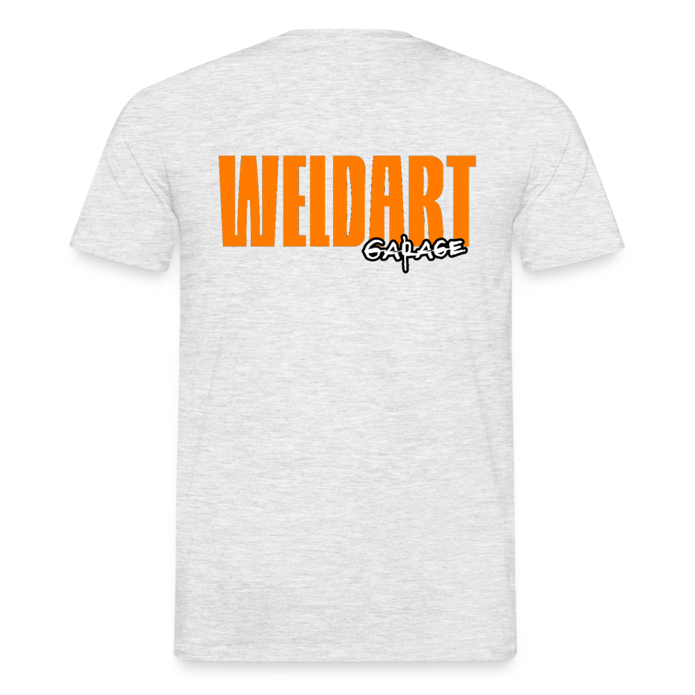 Unisex T-Shirt "Weldart Garage" | beidseitig bedruckt