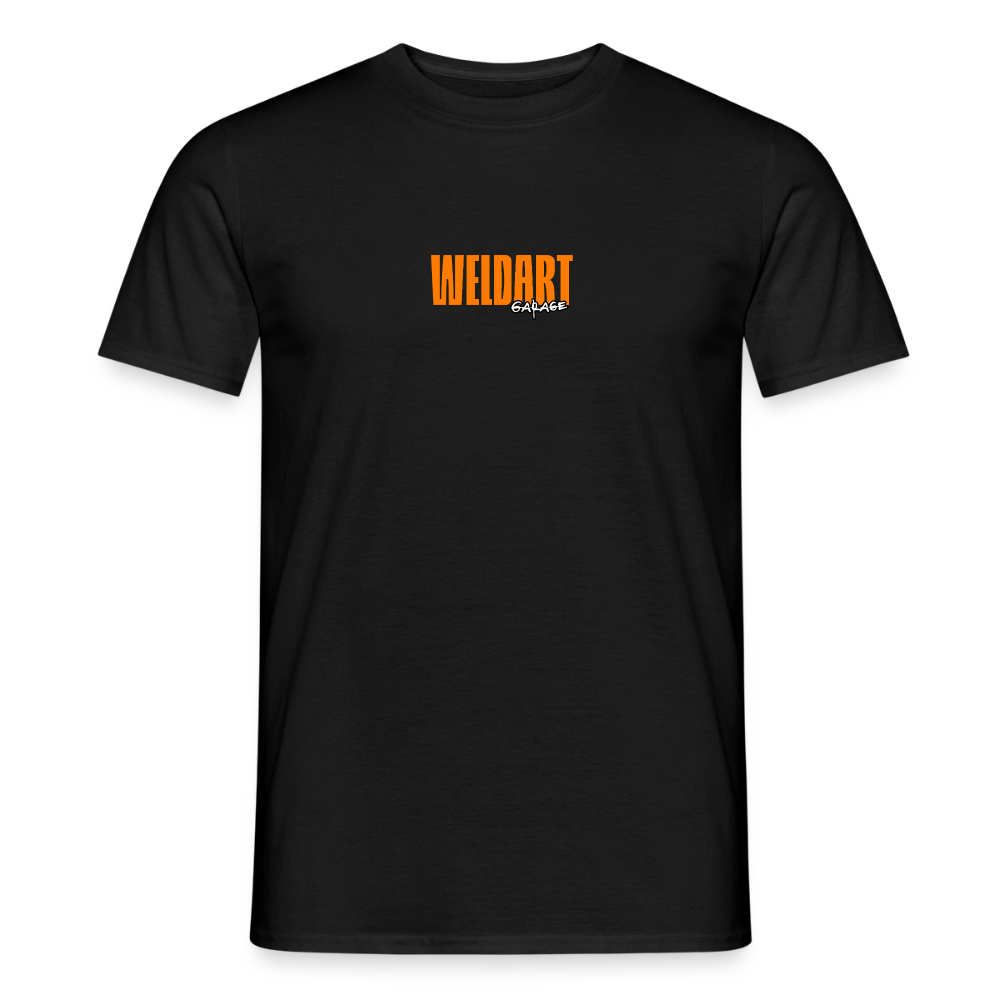 Unisex T-Shirt "Weldart Garage" | beidseitig bedruckt