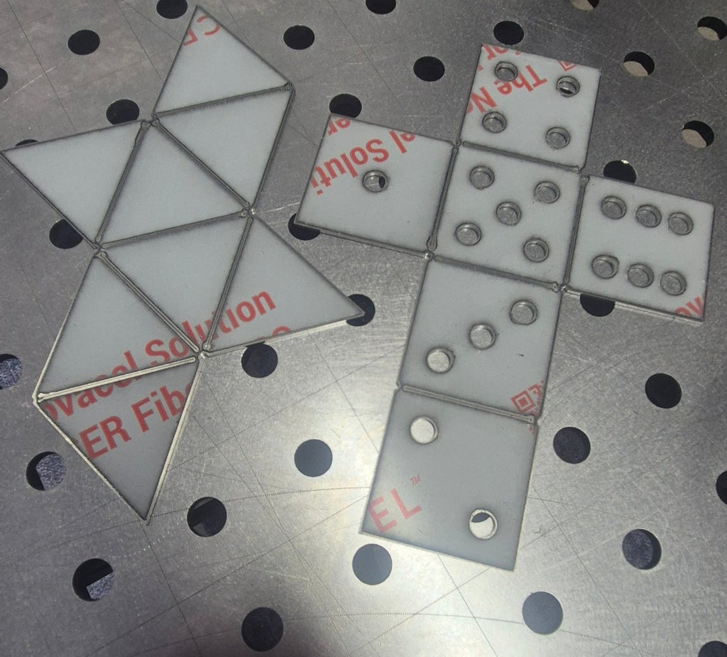 Weldart Garage „Level Up“ Bundle: Würfel + Oktaeder im Set