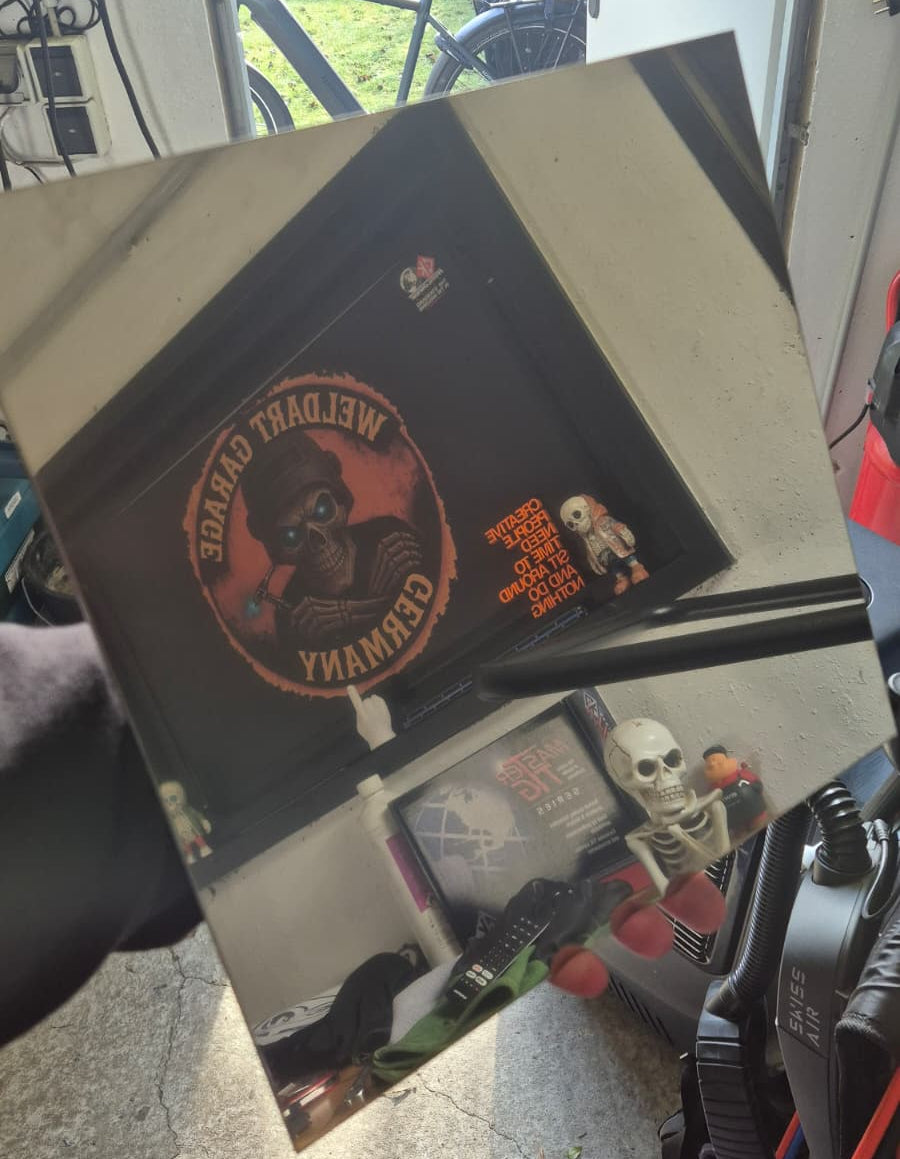 Bleche 3mm Edelstahl 4301 Spiegelglanz 300 x 300