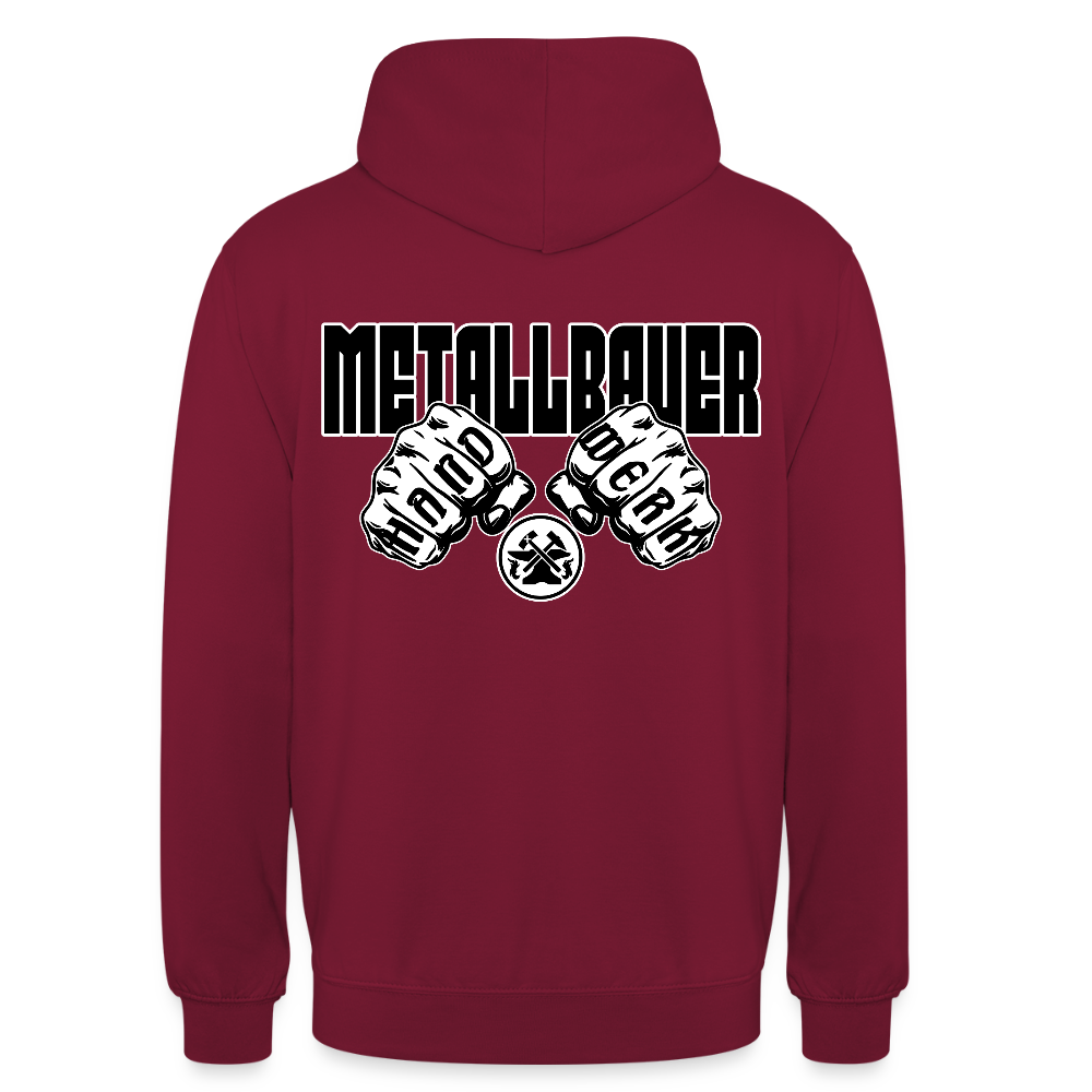 Unisex Hoodie "Metallbauer" (beidseitig bedruckt)