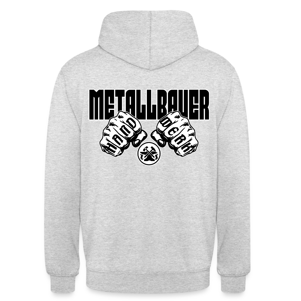 Unisex Hoodie "Metallbauer" (beidseitig bedruckt)