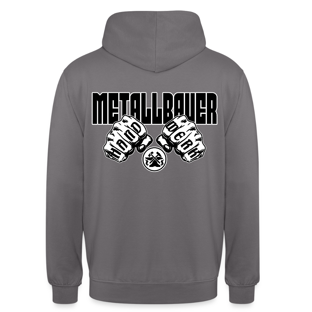 Unisex Hoodie "Metallbauer" (beidseitig bedruckt)