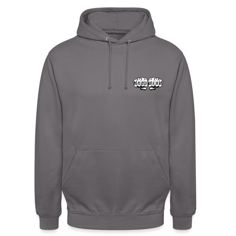 Unisex Hoodie "Metallbauer" (beidseitig bedruckt)