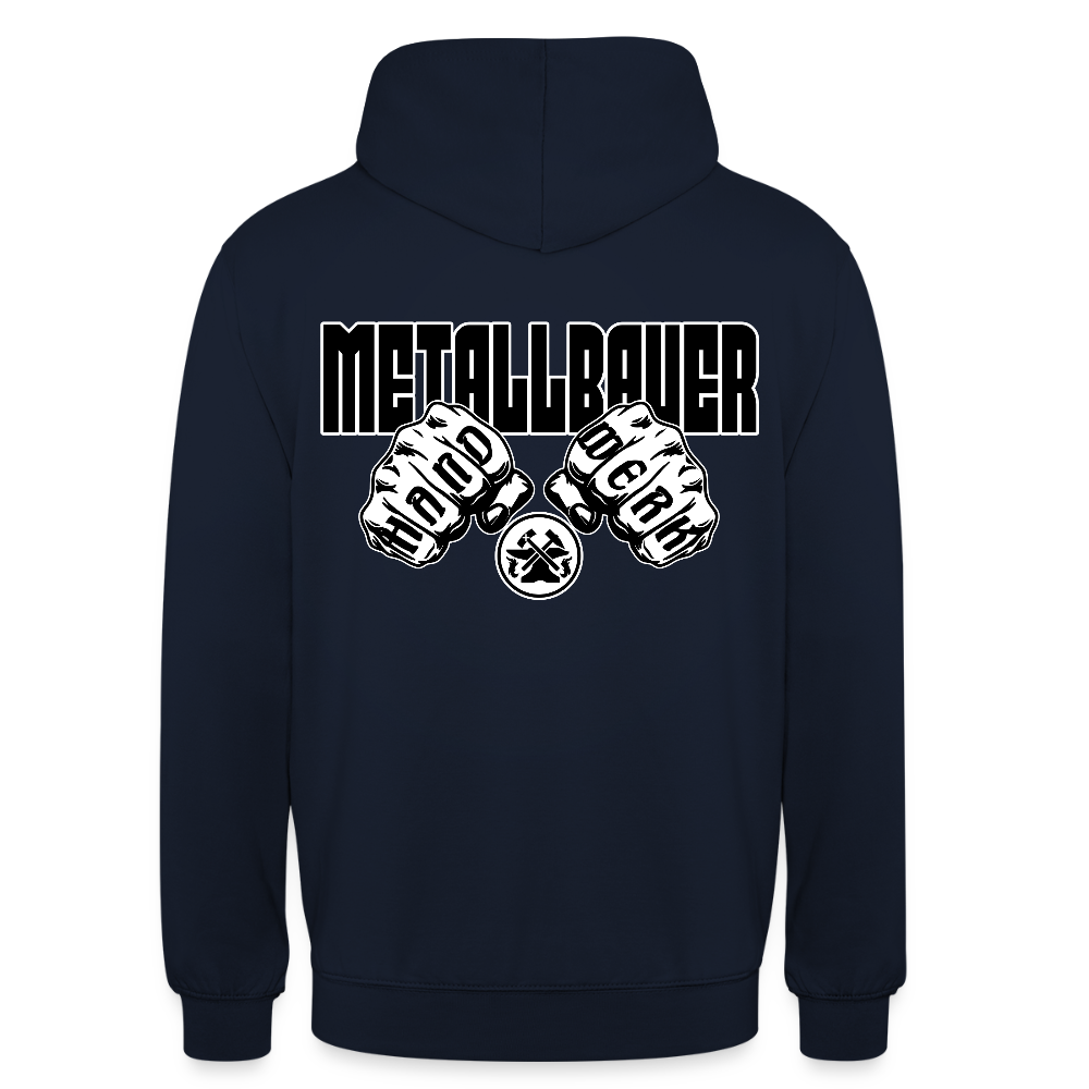 Unisex Hoodie "Metallbauer" (beidseitig bedruckt)