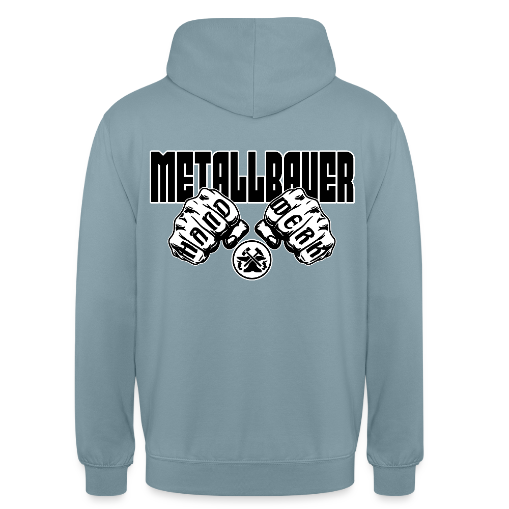 Unisex Hoodie "Metallbauer" (beidseitig bedruckt)