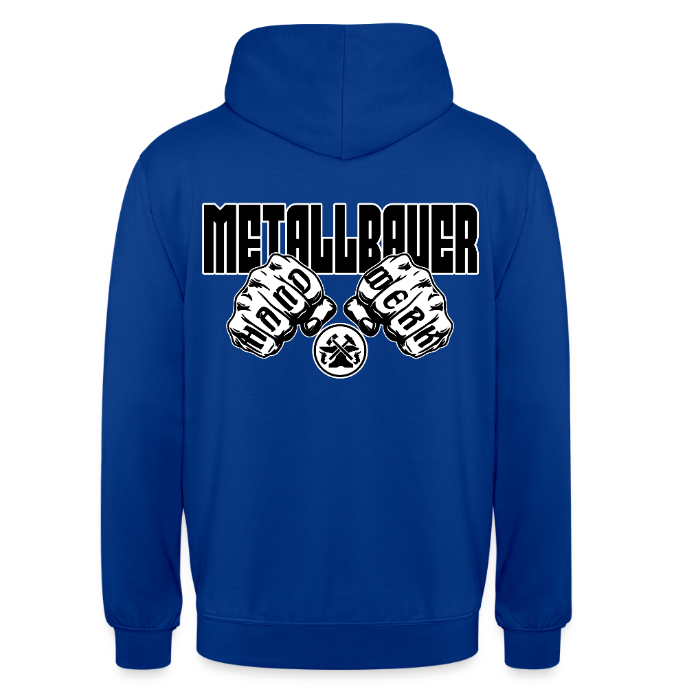 Unisex Hoodie "Metallbauer" (beidseitig bedruckt)