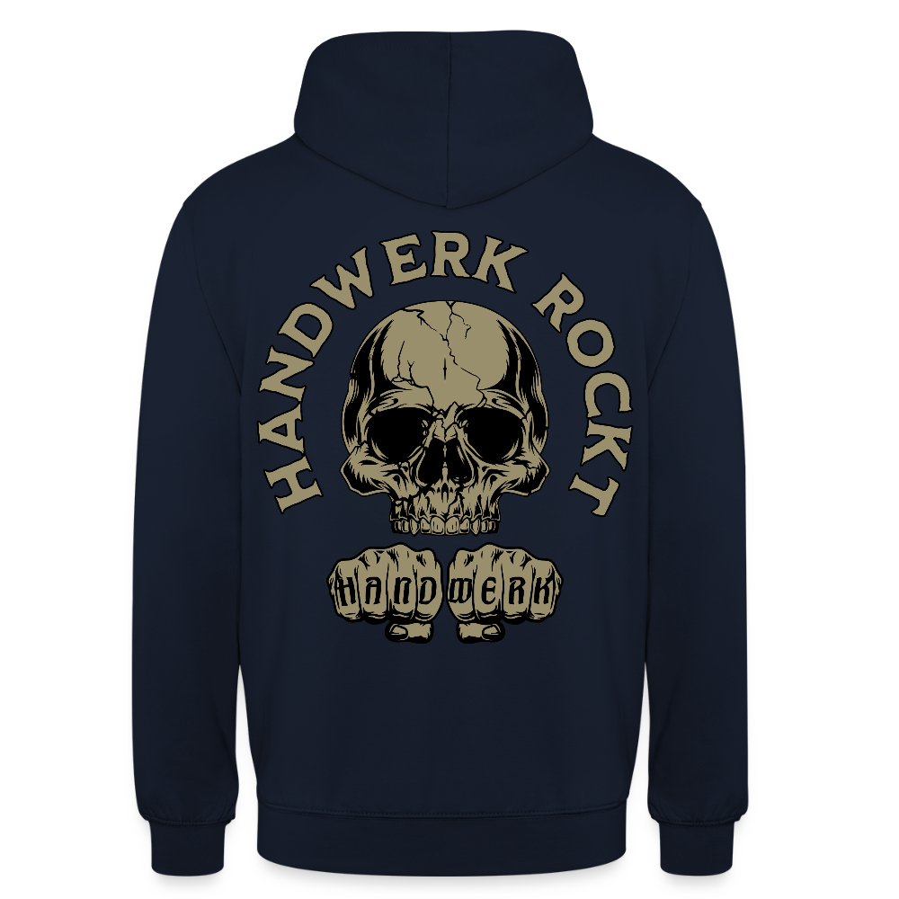 Unisex Hoodie "Handwerk-Rockt" (beidseitig bedruckt)