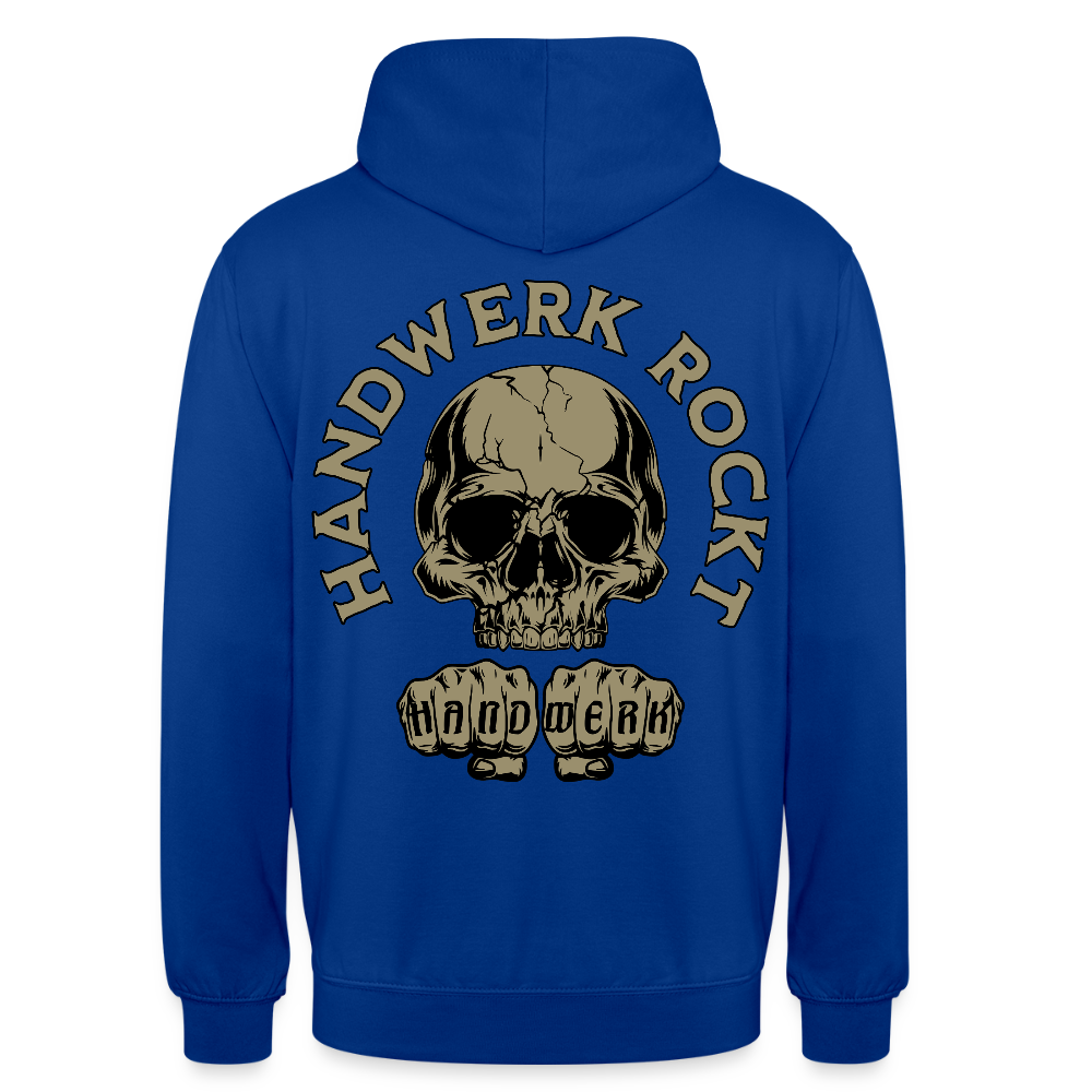 Unisex Hoodie "Handwerk-Rockt" (beidseitig bedruckt)