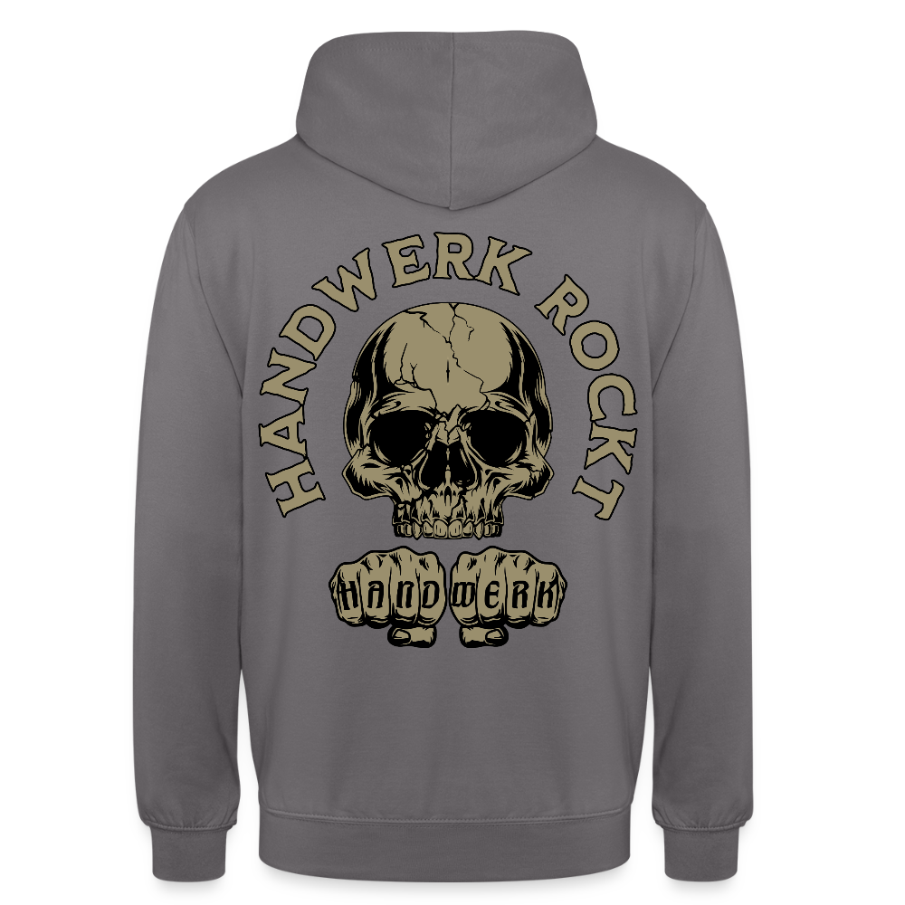 Unisex Hoodie "Handwerk-Rockt" (beidseitig bedruckt)