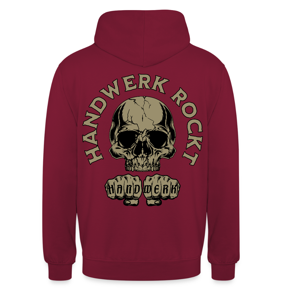 Unisex Hoodie "Handwerk-Rockt" (beidseitig bedruckt)