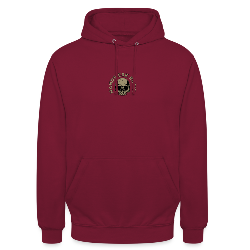 Unisex Hoodie "Handwerk-Rockt" (beidseitig bedruckt)