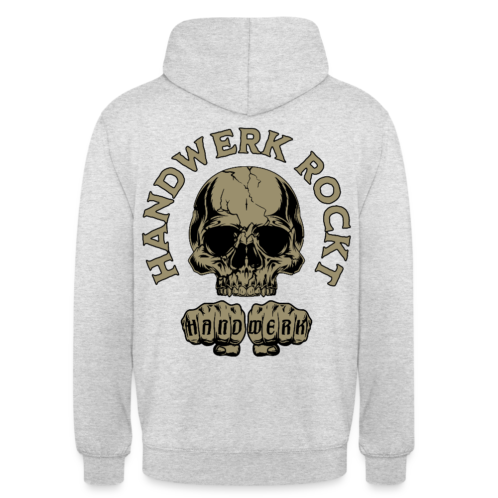 Unisex Hoodie "Handwerk-Rockt" (beidseitig bedruckt)