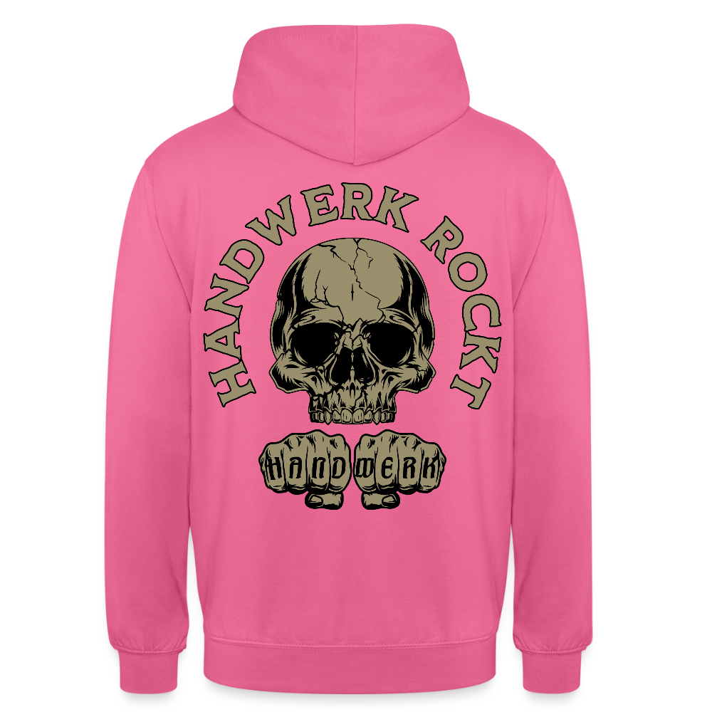 Unisex Hoodie "Handwerk-Rockt" (beidseitig bedruckt)