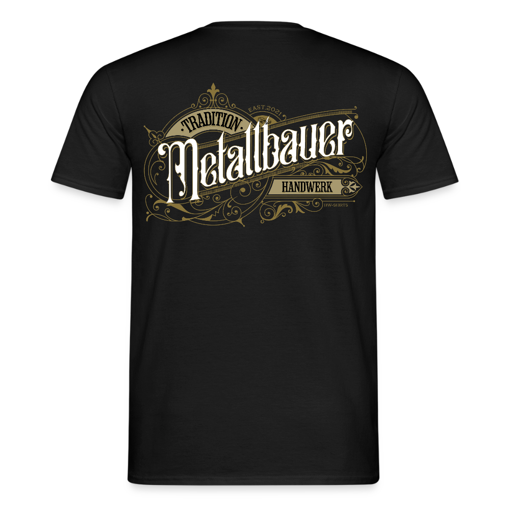 Unisex T-Shirt "Metallbauer" Nostalgie Handwerk