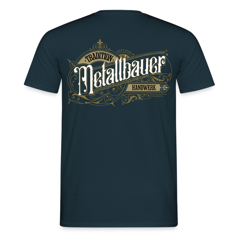 Unisex T-Shirt "Metallbauer" Nostalgie Handwerk