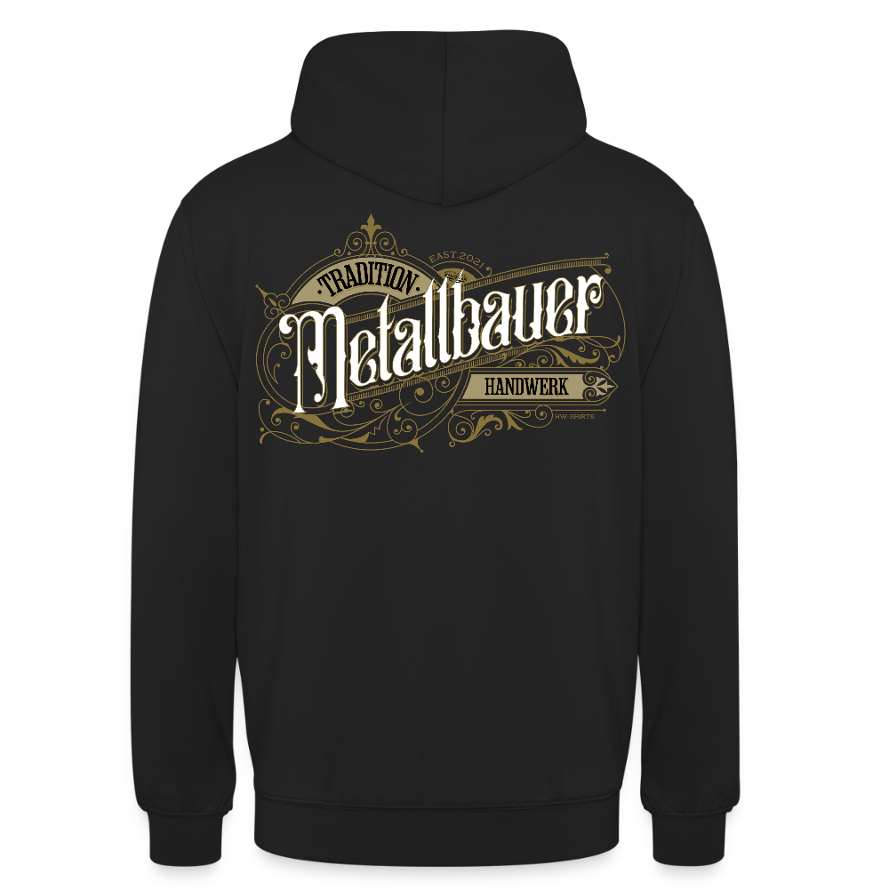 Unisex Hoodie "Metallbauer" Nostalgie Handwerk